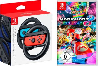 Mario Kart 8 Deluxe + JoyCon Lenkrad Nintendo Switch von Nintendo Switch