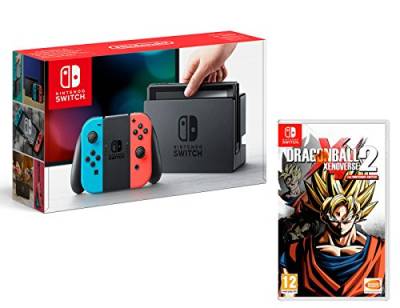 Nintendo Switch Konsole 32Gb Neon-Rot/Neon-Blau + Dragon Ball Xenoverse 2 von Nintendo Switch
