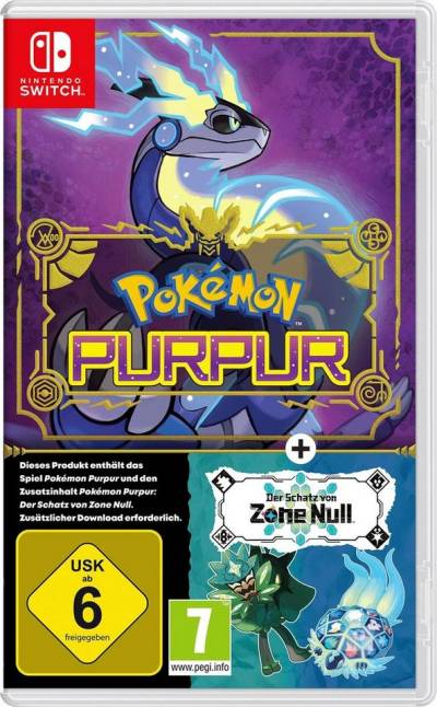 Pokémon Purpur + Der Schatz von Zone Null- Erweiterung Nintendo Switch von Nintendo Switch