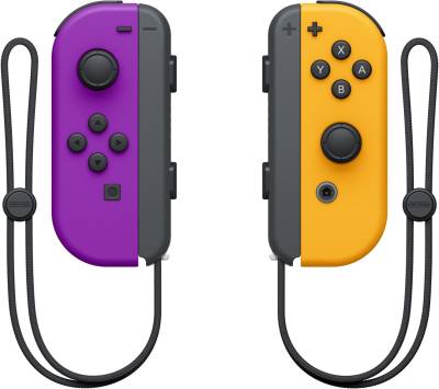 Joy-Con (2er Set) neon-violet/neon-orange von Nintendo