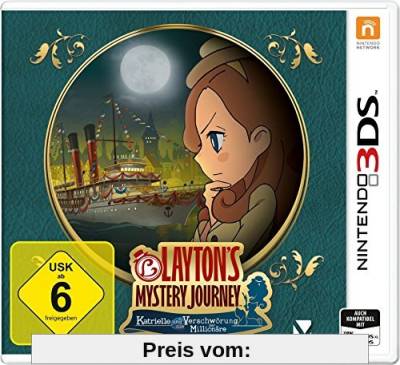 Layton`s Mystery Journey: Katrielle und die Verschwörung der Millionäre - Standard Edition - [Nintendo 3DS] von Nintendo