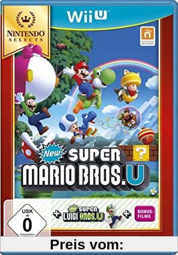 New Super Mario Bros. U + New Super Luigi U - Nintendo Selects - [Wii U] von Nintendo