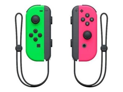 Nintendo Switch Joy-Con 2er Set neongrün-neonpink von Nintendo
