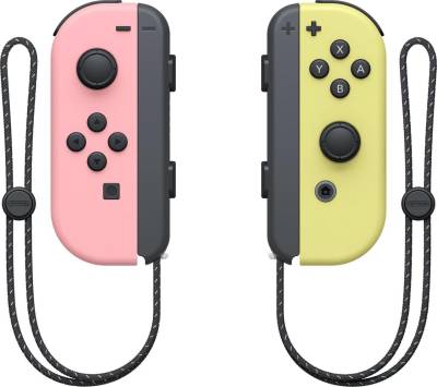 Nintendo Switch Joy-Con 2er Set pastellrosa-pastellgelb von Nintendo