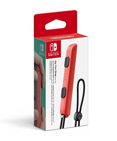 Nintendo Switch Joy-Con Controller-Gurt – Neonrot von Nintendo