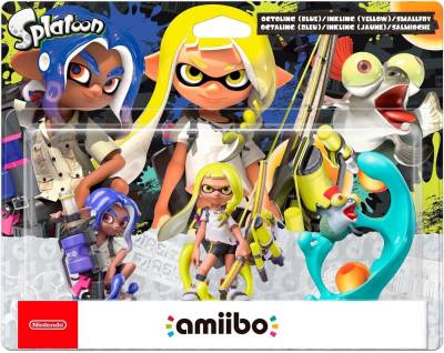 Nintendo amiibo 3er Set Octoling Inkling Salmonid Splatoon 3 Collection Switch-Controller (3 St., Digitale Inhalte) von Nintendo