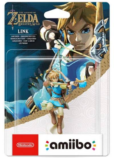 Nintendo amiibo Link Archer Legend of Zelda Breath of the Wild Bogen Wii U 3DS Switch-Controller von Nintendo