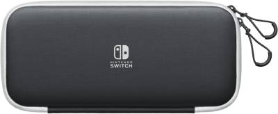 Tasche & Schutzfolie für Nintendo Switch schwarz/weiss von Nintendo