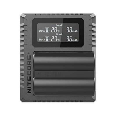 Nitecore FX3 Fujifilm W235 Hour Dual Slot Akku USB Ladegerät von Nitecore