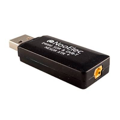 NooElec NESDR XTR Kleiner USB-Stick, RTL-SDR und DVB-T, mit RTL2832U und E4000 , Teleskopantenne und Fernbedienung von NooElec