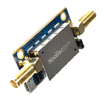 NooElec SAWbird GOES Barebones - Premium-Dual-Low-Noise-Verstärker (LNA) & Saw-Filtermodul für NOAA-Anwendungen (GOES/LRIT/HRIT/HPRT). 1688MHz Mittenfrequenz von NooElec