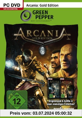 Arcania - Gothic 4: Gold Edition (Arcania - Gothic 4 + Arcania - Rall of Setarrif) [Green Pepper] von Nordic Games