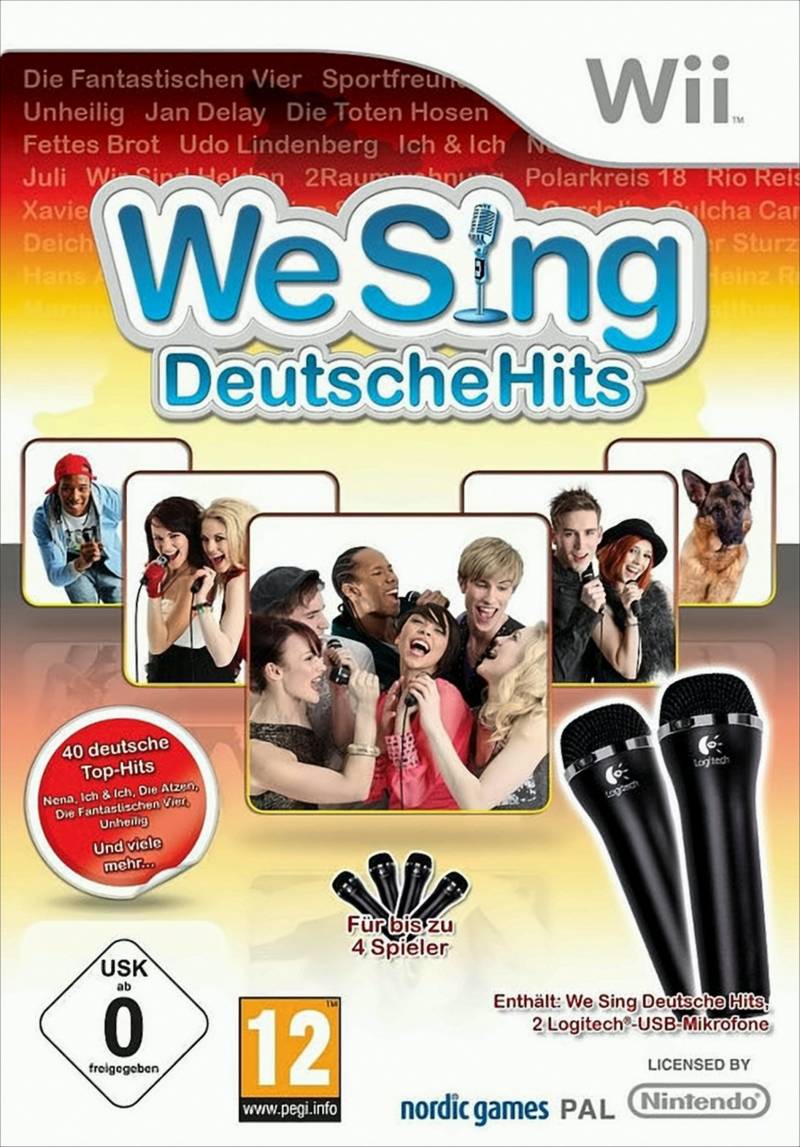 We Sing: Deutsche Hits - inklusive. 2 Mikrofone von Nordic Games
