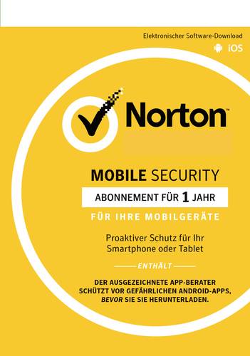 Norton Life Lock Norton™ Mobile Security 3.0 Vollversion, 1 Lizenz Android, iOS Sicherheits-Software von Norton Life Lock