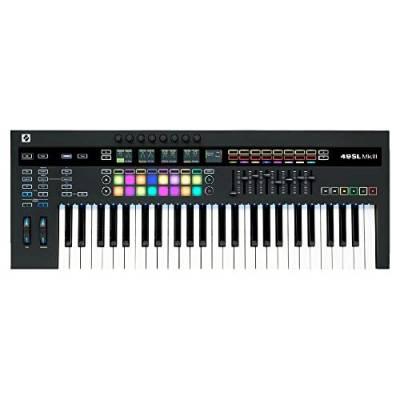 Novation 49SL MkIII MIDI-Controller-Keyboard mit 49 Tasten und Sequenzer sowie DAW-Integration von Novation