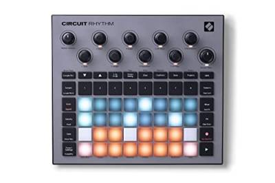 Novation Circuit Rhythm: Sampler und Groovebox mit acht Sample-Spuren für die Erstellung und Performance von Beats. von Novation