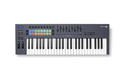 Novation FLkey 49 MIDI-Controller-Keyboard — Nahtlose Integration in FL Studio, mit Akkord- und Skalenmodi. Sämtliche Software, die du für die Musikproduktion benötigst von Novation