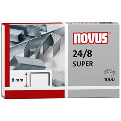 Novus Heftklammern 24/8 verzinkt VE=1000 Stück von Novus