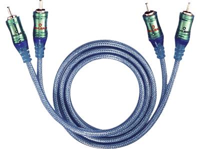 OEHLBACH 92023 NF Set Ice Blue, Cinch-Kabel, 0,5 m von OEHLBACH