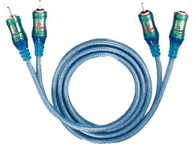 OEHLBACH 92023 NF Set Ice Blue, Cinch-Kabel, 2 m von OEHLBACH