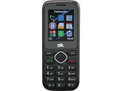 OK. OMP 10-1 Mobiltelefon, Schwarz von OK.