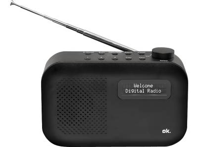 OK. ORD 111 BT-B-1 DAB+ Radio, Digital, DAB+, FM, Bluetooth, Schwarz von OK.