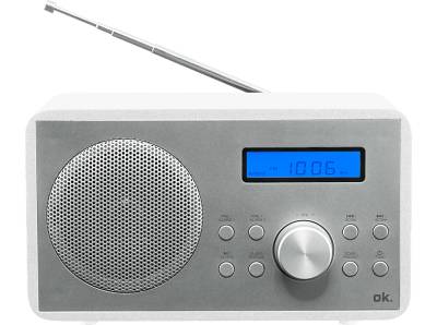 OK. OWR-240-WT-BT Radio, FM, Bluetooth, weiss von OK.