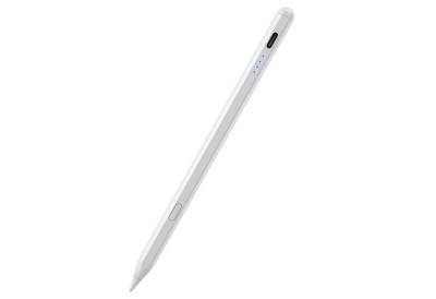 OKWISH Eingabestift Stift Stylus Pen Touchstift Pencil Touchscreen f. Apple iPad 2018-2023 (Magnetische Adsorption des iPads, 1-St., Hochpräzise Handflächenerkennung 4 LED-Anzeige Neigungsempfindlich) Magnetisches Pen Kompatibel mit iPad iPad Pro iPad Mini iPad Air von OKWISH