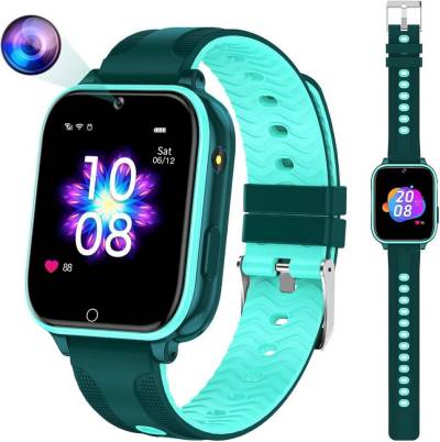 OKYUK 2024 Fashion mit Echtzeit-Ortung und Wasserdichtigkeit Smartwatch (Android / iOS), mit 4G langanhaltendem Video-und Telefonanruf, Kinder-GPS von OKYUK