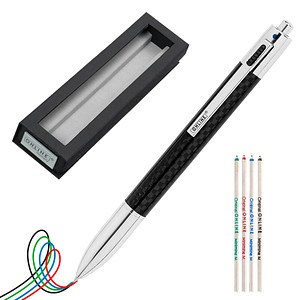 ONLINE® 4-Farben-Kugelschreiber-Set 70011 schwarz von ONLINE®
