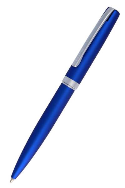 ONLINE® Kugelschreiber Kugelschr. Eleganza Satin Blue 0.6 mm Schwarz von ONLINE®