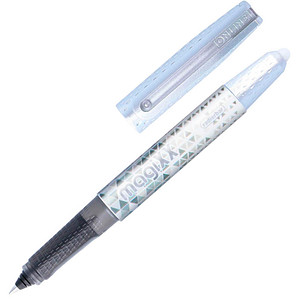 ONLINE® MagiXX Tintenroller weiß/silber 0,7 mm, Schreibfarbe: blau, 1 St. von ONLINE®