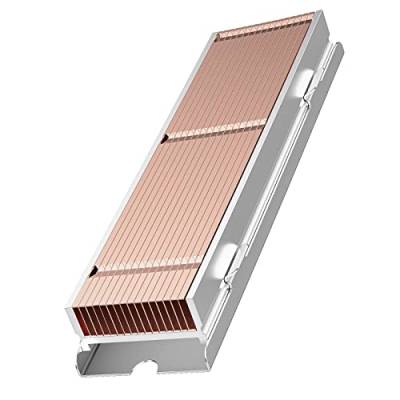 M.2 SSD Kühlkörper, ORICO M2 Kühler aus Aluminium Kupfer Werkzeugfrei Heatsink Kompatibel für M.2 PCIe NVMe SATA 2280 SSD (M2HS1) von ORICO