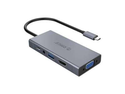 ORICO HUB USB-C USB 3.0 VGA HDMI Audio PD 60W von ORICO