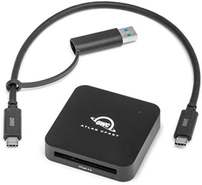 OWC Atlas CFast Kartenleser USB-C/USB-A CFast 2.0, OWCTCCFSTRDR von OWC