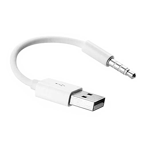 OcioDual für iPod Shuffle 3rd zu 7th Gen USB Ladekabel Datenkabel Charger Kabel Sync Weiß von OcioDual