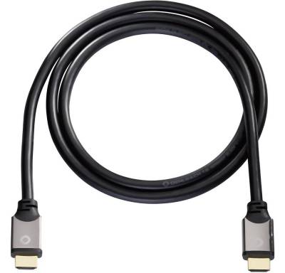 Oehlbach Oehlbach HDMI Anschlusskabel HDMI-A Stecker, HDMI-A Stecker 10.00 m Sc HDMI-Kabel, (10.00 cm) von Oehlbach