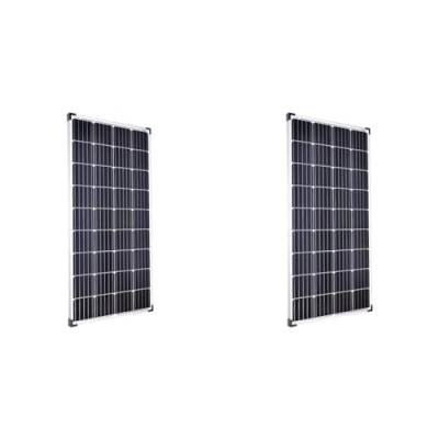 150 Watt Solarmodul 12V - Offgridtec Solarpanel Monokristallin, Solaranlage, Solarzelle (Packung mit 2) von Offgridtec