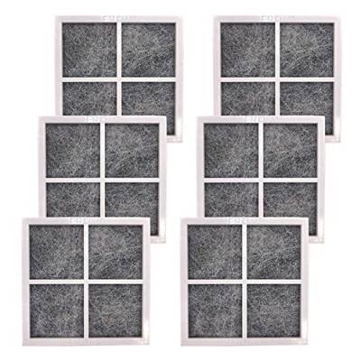 Oikabio Ersatz-Luftfilter für LG LT120F Elite 469918 Kühlschrank Adq73214402, Adq73214404, 6 Stück von Oikabio