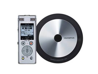 Olympus DM-720 Diktiergerät Meeting- und Aufnahme-Kit (kleine Edition, 4 GB Speicher, USB Direct, inkl.Ni-MH Akku) von Olympus