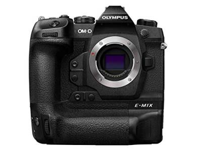 Olympus OM-D E-M1X - Micro Four Thirds Systemkamera, 20 MP Sensor mit verbesserter Staubreduzierung, hochauflösende 50MP-Handheld-Aufnahmen, 5-Achsen Bildstabilisator von Olympus