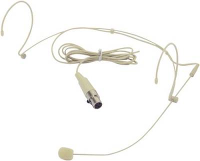 Omnitronic HS-1100 Headset Sprach-Mikrofon Übertragungsart (Details):Kabelgebunden inkl. Windschutz von Omnitronic