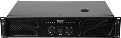 Omnitronic XPA-1800 PA Verstärker RMS Leistung je Kanal an 4 Ohm: 900W von Omnitronic