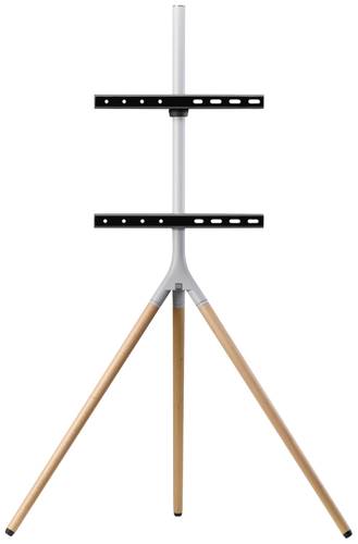 One For All 65  TV Stand Tripod Oak & Silver grey TV-Standfuß 81,3cm (32 ) - 165,1cm (65 ) Schw von One For All