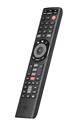 One For All Smart Control 5 Universal Fernbedienung - Steuerung von 5 Endgeräten - Funktioniert garantiert mit allen Herstellermarken – Kostenloser App zur Einrichtung - Optimiert für Smart TV URC7955 von One for All