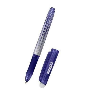 Online Radierstift magiXX Gelschreiber Blau mit 0,7mm Strichstärke I Tintenroller radierbar zum Schreibenlernen & fürs Büro, I Erasable Pen Set I Radierbarer Kugelschreiber Studenten, Schüler von Online