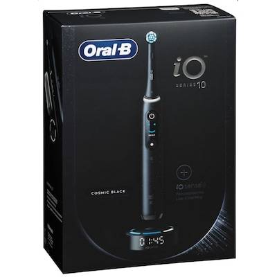 Oral-B iO Series 10 Elektrische Zahnbürste Stardust Black von Oral-B