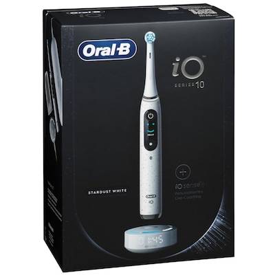 Oral-B iO Series 10 Elektrische Zahnbürste stardust white von Oral-B