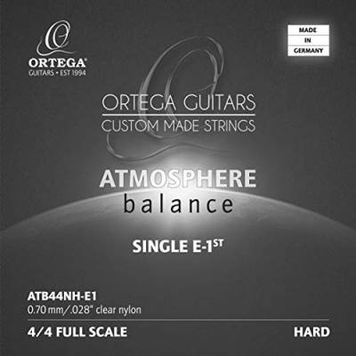 ORTEGA Atmosphere Balance Series Nylon String - High Tension Clear Nylon 0.28 (ATB44NH-E1) von Ortega Guitars