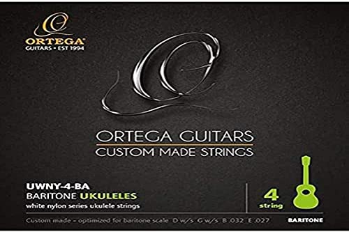 ORTEGA Saiten - für Bariton-Ukulelen (UWNY-4-BA) von Ortega Guitars